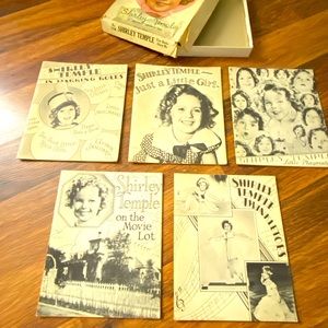 Vintage Shirley temple book set